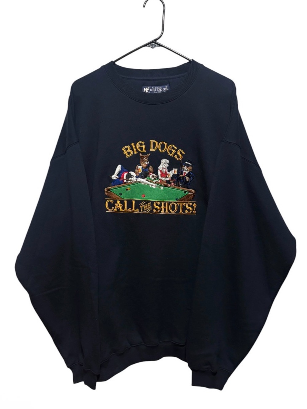 Big Dogs 'Call The Shots' Navy Crewneck Sweatshirt